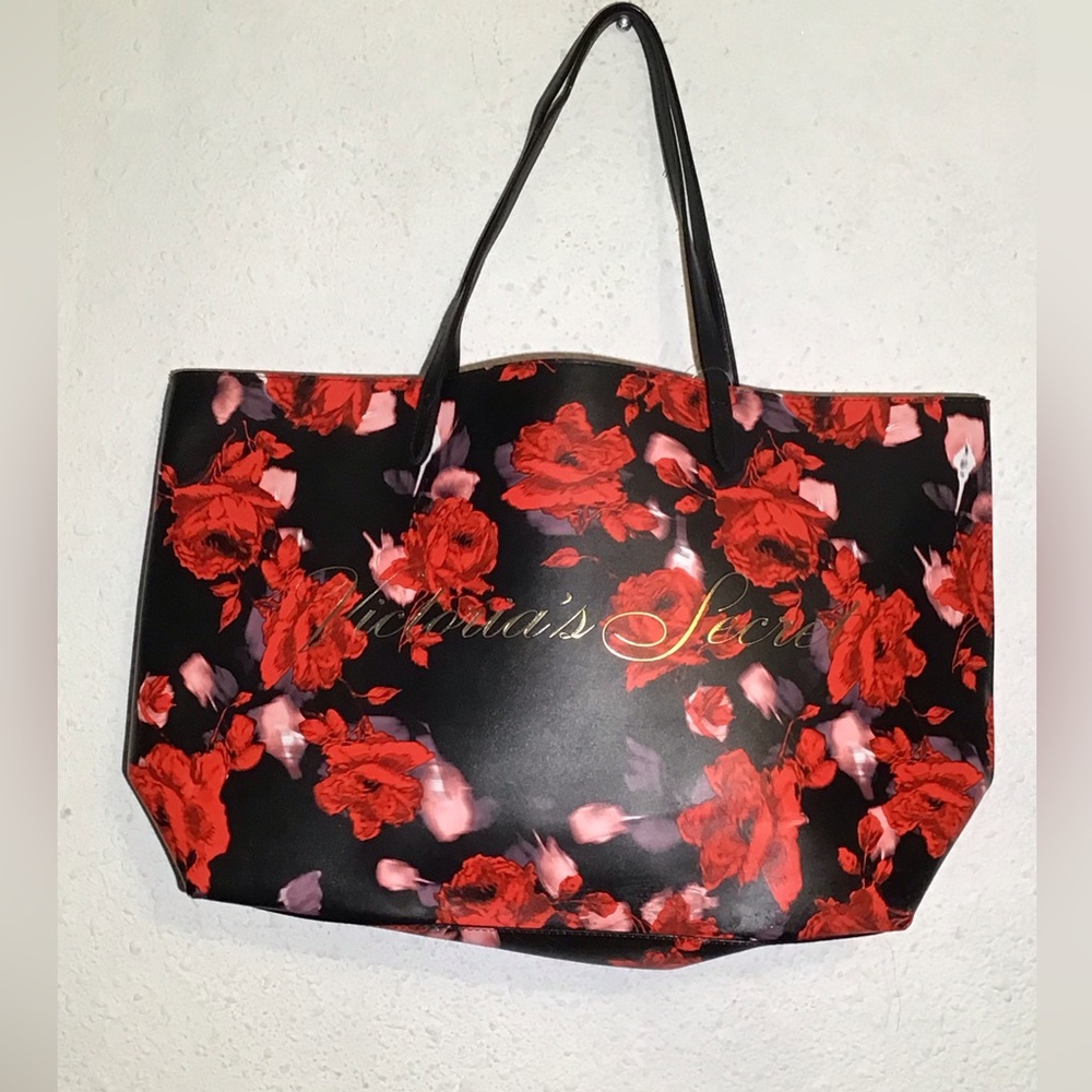 Victoria's secret floral Open tote bag